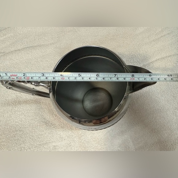 Vintage Sheridan Copper Plated Water Pitcher - Picture 9 of 10